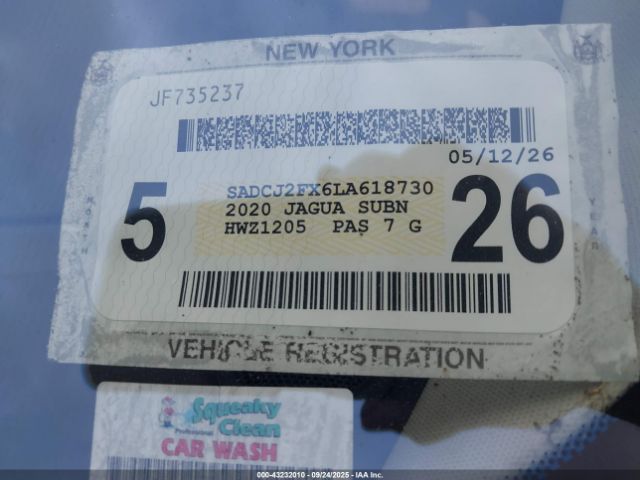 2020 JAGUAR F-PACE SADCJ2FX6LA618730 Photo 8