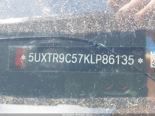 2019 BMW X3 5UXTR9C57KLP86135 Photo 8