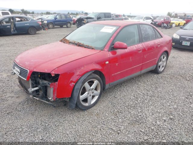 2003 AUDI A4 WAUJC68E63A253897 Photo 1