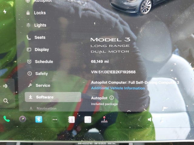 Tesla 2019 2019 5YJ3E1EB2KF192668 Image 7