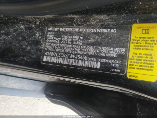 2015 MINI COUNTRYMAN WMWZC5C53FWP45458 Photo 8