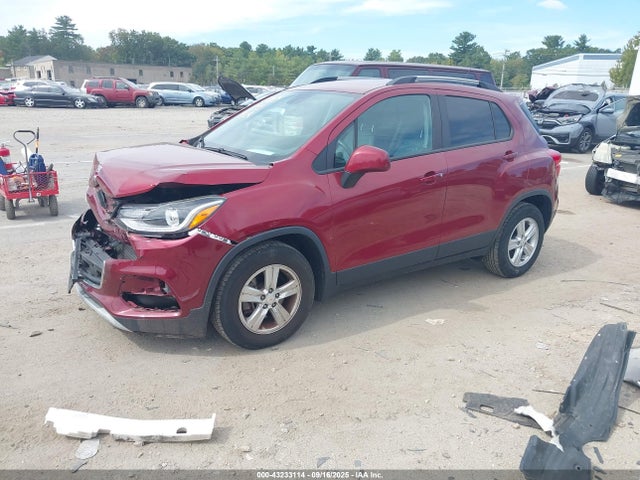 43233114 :رقم المزاد ، KL7CJLSB1MB329145 vin ، 2021 Chevrolet Trax Fwd Lt مزاد بيع