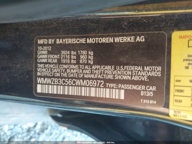 2012 MINI COOPER COUNTRYMAN WMWZB3C56CWM06972 Photo 8