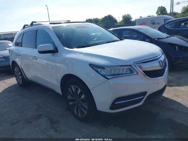 2014 ACURA MDX 5FRYD4H46EB035817 Photo 0