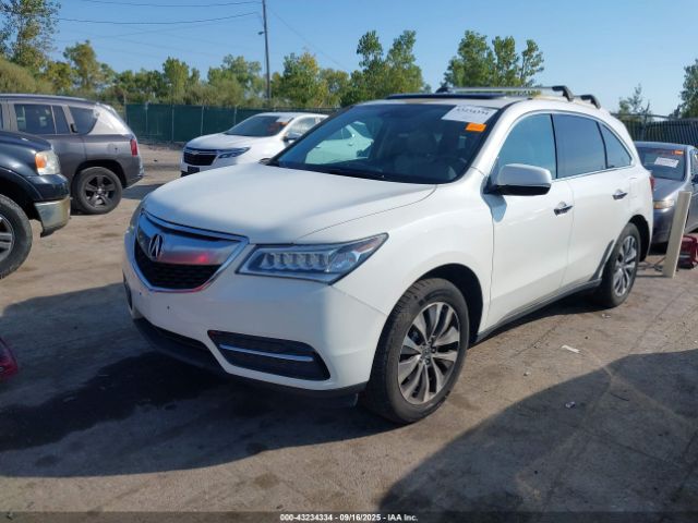 2014 ACURA MDX 5FRYD4H46EB035817 Photo 1