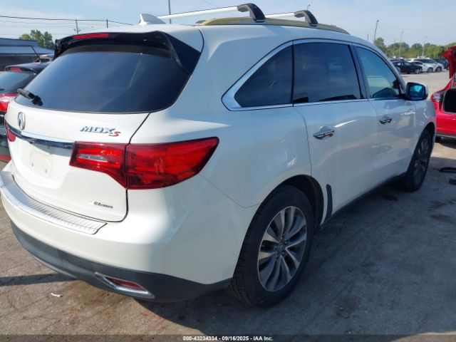 2014 ACURA MDX 5FRYD4H46EB035817 Photo 3