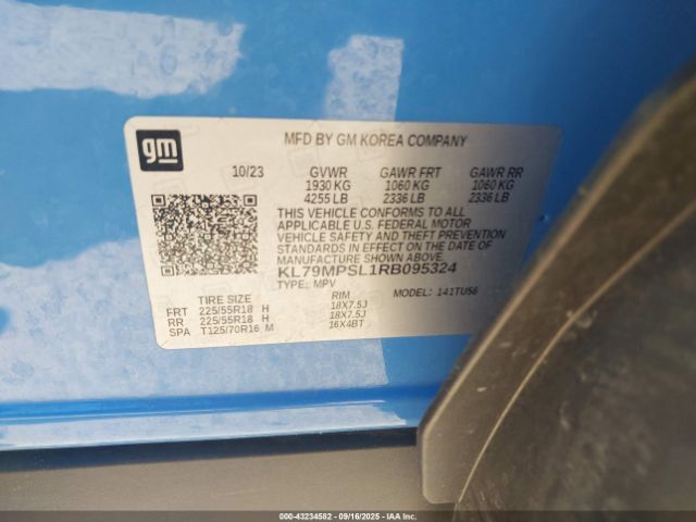 2024 CHEVROLET TRAILBLAZER KL79MPSL1RB095324 Photo 8