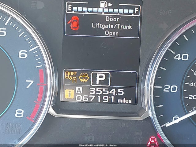 JF2GPAKC2HH272569 Subaru naturally aspirated