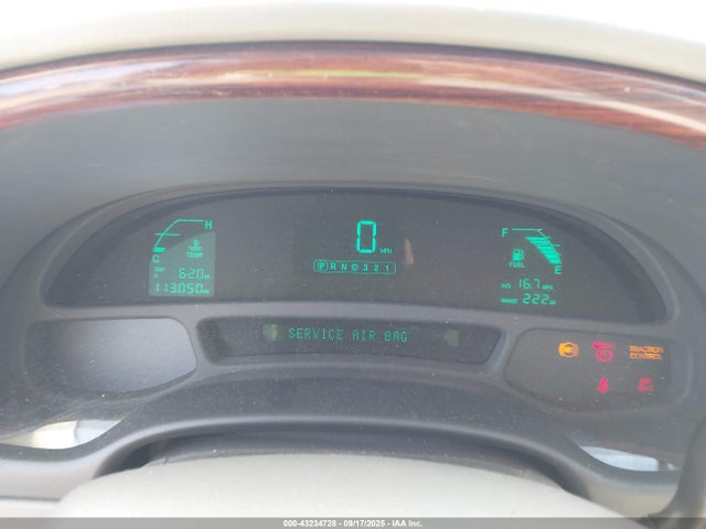 43234728 :رقم المزاد ، 1G6KD54Y81U243711 vin ، 2001 Cadillac Deville Standard W/w20 مزاد بيع