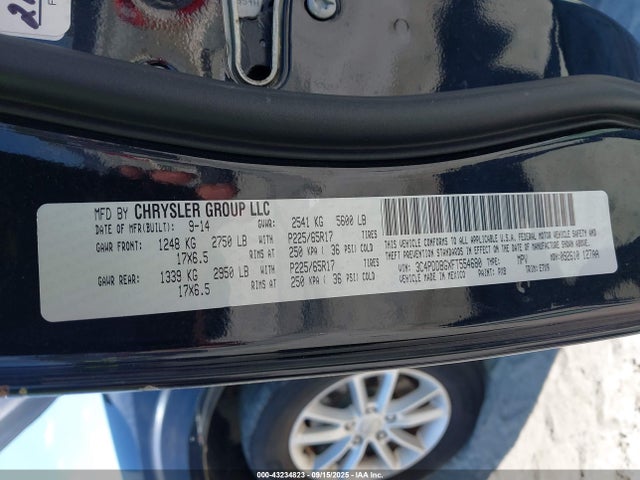 Dodge Journey 2015 3C4PDDBGXFT554680 Image 9