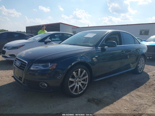2012 AUDI A4 WAUFFAFL1CA120563 Photo 1