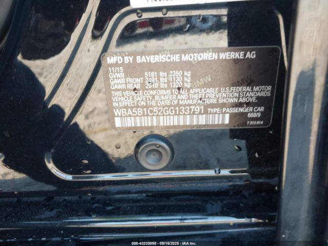 2016 BMW 535I WBA5B1C52GG133791 Photo 8