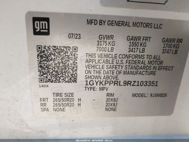 2024 CADILLAC LYRIQ 1GYKPPRL9RZ103351 Photo 8