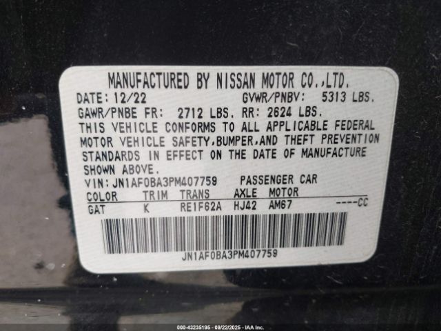 2023 NISSAN ARIYA JN1AF0BA3PM407759 Photo 8