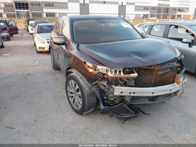2014 ACURA MDX 5FRYD4H40EB024246 Photo 0
