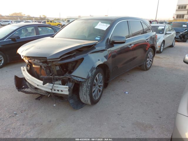 2014 ACURA MDX 5FRYD4H40EB024246 Photo 1