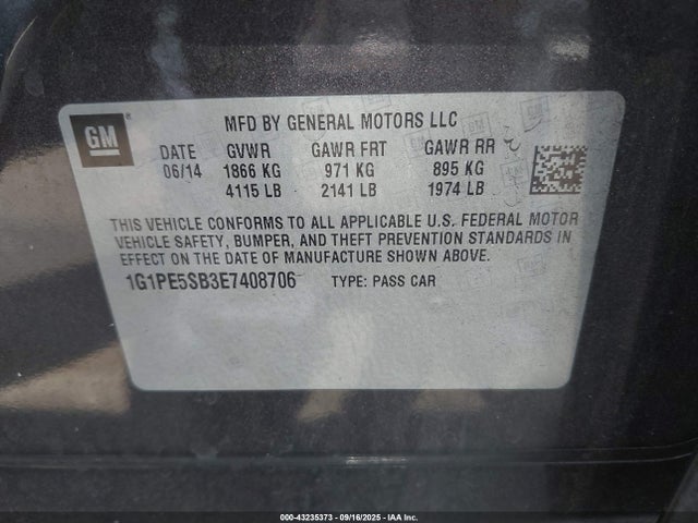 1G1PE5SB3E7408706 Chevrolet LUV