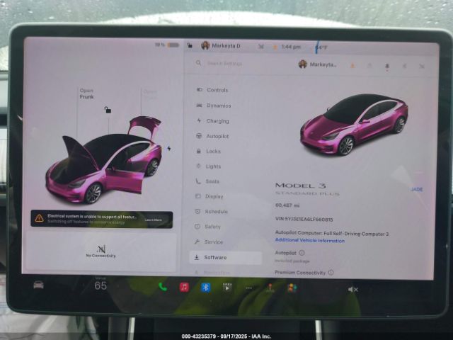 2020 TESLA MODEL 3 5YJ3E1EA6LF660815 Photo 6