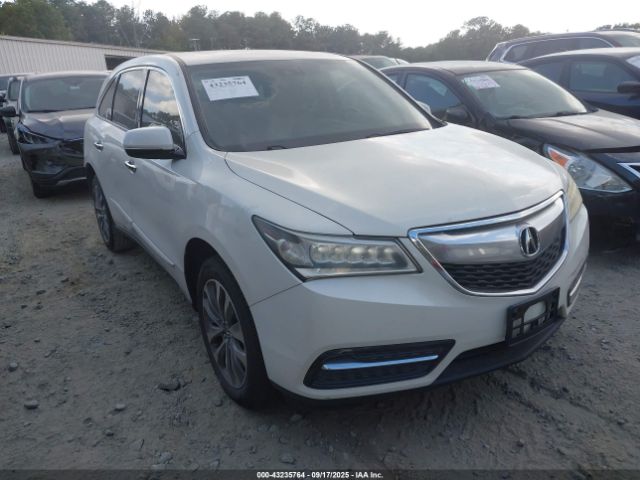 2014 ACURA MDX 5FRYD3H47EB007843