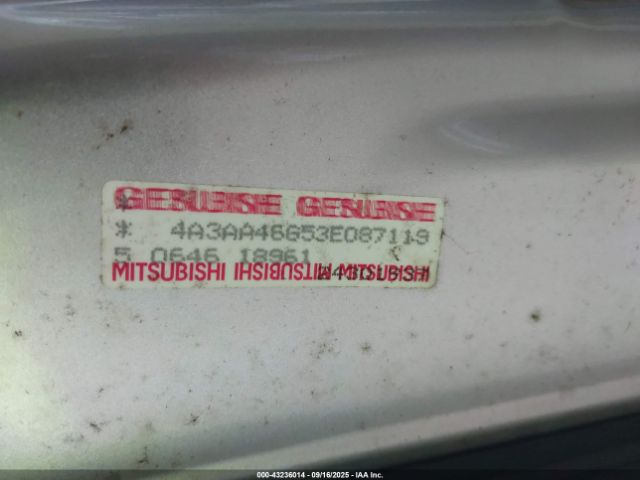 2003 MITSUBISHI GALANT 4A3AA46G53E087119 Photo 8