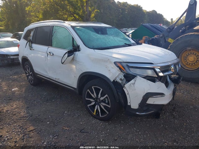 2021 Honda Pilot Awd Touring 7 Passenger მანქანა იყიდება აუქციონზე, vin: 5FNYF6H61MB032718, აუქციონის ნომერი: 43236181