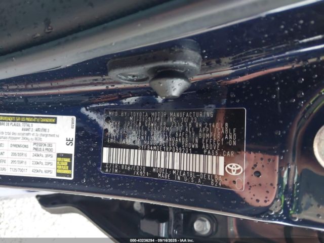 2024 TOYOTA COROLLA 5YFB4MDE1RP099201 Photo 8