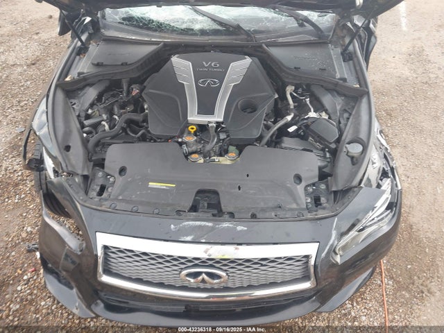 2017 Infiniti Q50 3.0t Premium მანქანა იყიდება აუქციონზე, vin: JN1EV7AP1HM733905, აუქციონის ნომერი: 43236318