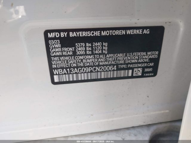 2023 BMW 530E WBA13AG09PCN20064 Photo 8