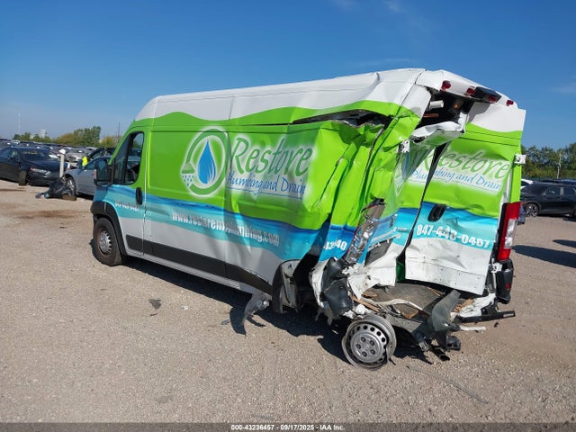 Продажа на аукционе авто 2024 Ram Promaster 2500 Tradesman High Roof 159 Wb W/pass Seat, vin: 3C6LRVDG3RE101374, номер лота: 43236457
