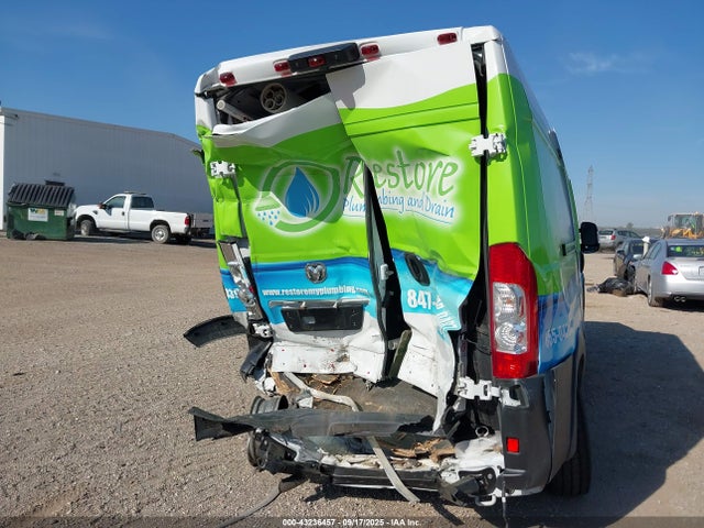 Продажа на аукционе авто 2024 Ram Promaster 2500 Tradesman High Roof 159 Wb W/pass Seat, vin: 3C6LRVDG3RE101374, номер лота: 43236457