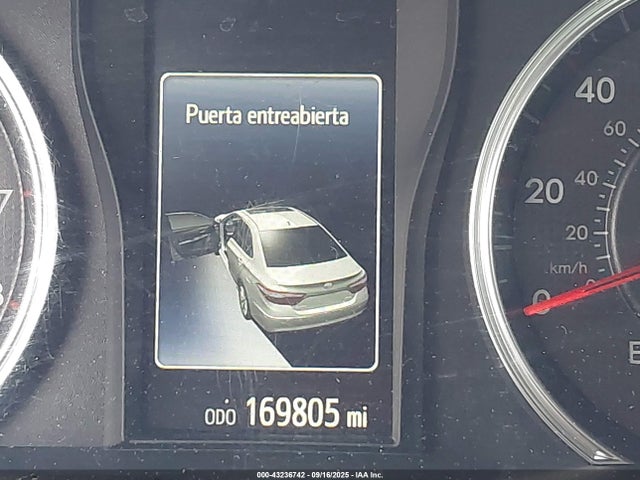 Toyota 2ar-fe 2016 4T1BF1FK6GU187653 Image 15