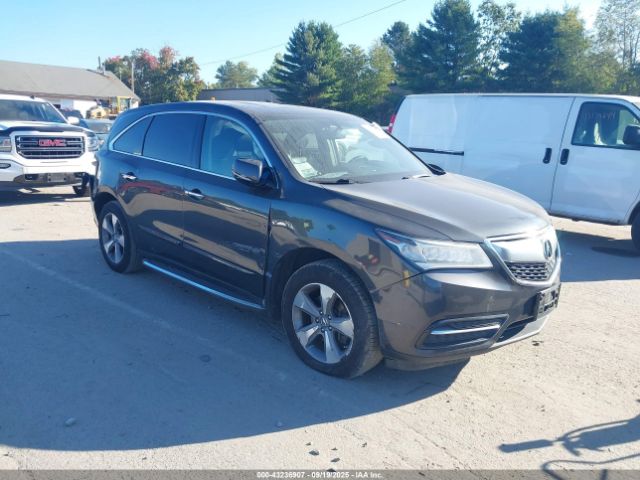 2014 ACURA MDX 5FRYD4H21EB011729 Photo 0