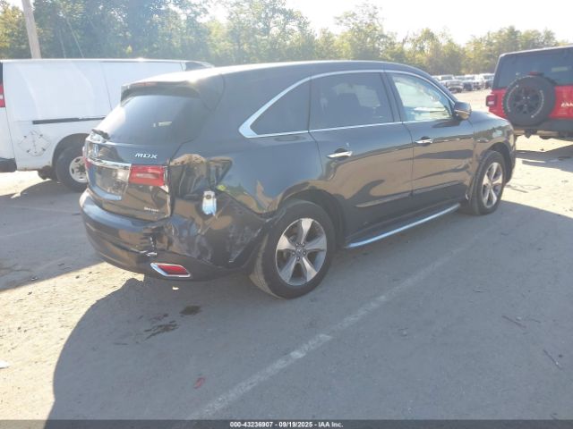 2014 ACURA MDX 5FRYD4H21EB011729 Photo 3