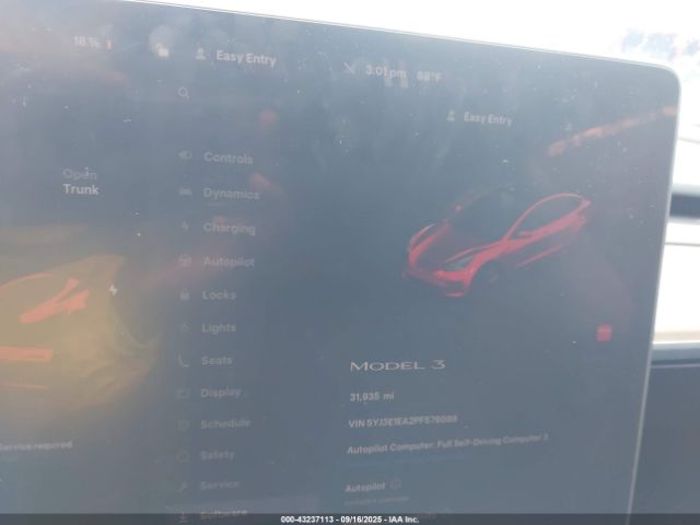 2023 TESLA MODEL 3 5YJ3E1EA2PF576089 Photo 6