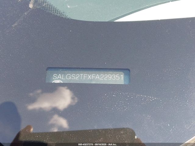 2015 LAND ROVER RANGE ROVER SALGS2TFXFA229351 Photo 8