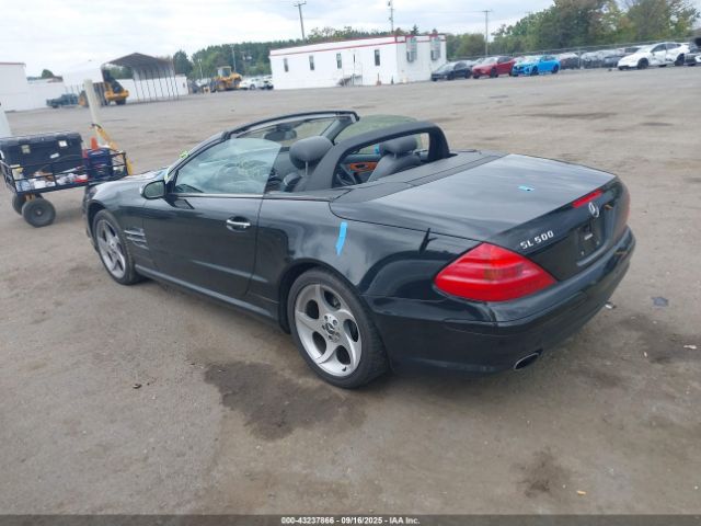 2005 MERCEDES-BENZ SL 500 WDBSK75F55F101501 Photo 2