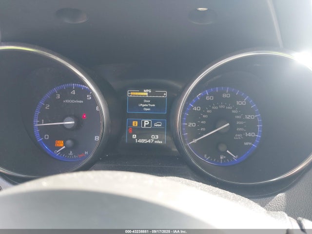 4S4BSACC9F3257207 Subaru 2.5l u5