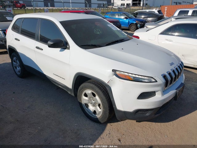 2014 Jeep Cherokee Sport მანქანა იყიდება აუქციონზე, vin: 1C4PJLAB0EW155441, აუქციონის ნომერი: 43239262