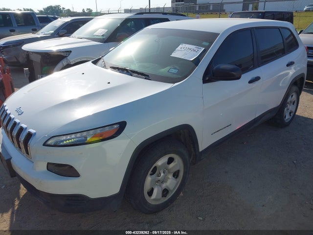 2014 Jeep Cherokee Sport მანქანა იყიდება აუქციონზე, vin: 1C4PJLAB0EW155441, აუქციონის ნომერი: 43239262