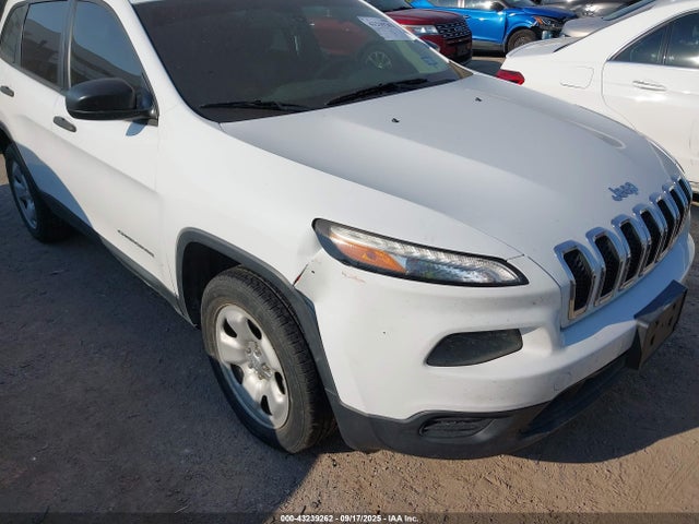 2014 Jeep Cherokee Sport მანქანა იყიდება აუქციონზე, vin: 1C4PJLAB0EW155441, აუქციონის ნომერი: 43239262