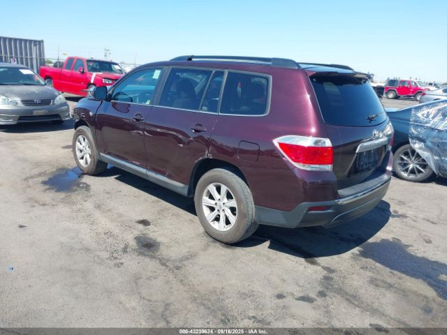 2013 TOYOTA HIGHLANDER 5TDZK3EH9DS139659 Photo 2