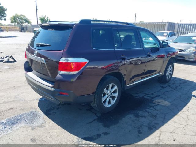 2013 TOYOTA HIGHLANDER 5TDZK3EH9DS139659 Photo 3