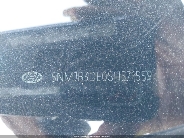 5NMJB3DE0SH571559 Hyundai gdi theta iii