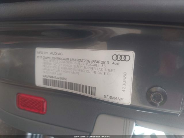 2018 AUDI A4 WAUFNAF47JA080658 Photo 8