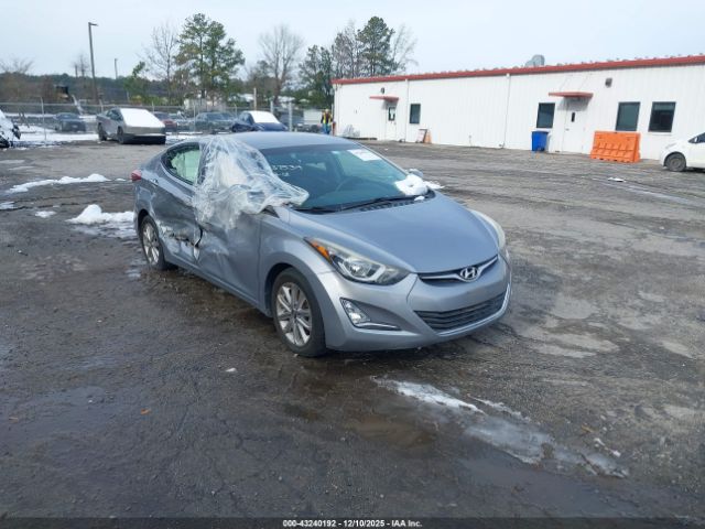 2016 HYUNDAI ELANTRA 5NPDH4AE2GH687460
