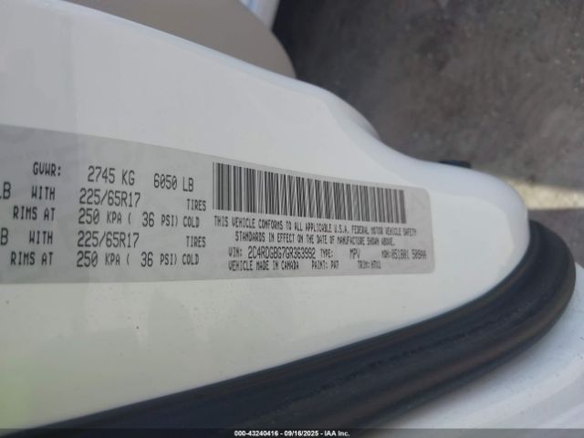 2016 DODGE GRAND CARAVAN 2C4RDGBG7GR363992 Photo 8