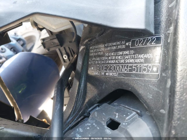 WB10E230XN6F51159 BMW S 1000 Rr