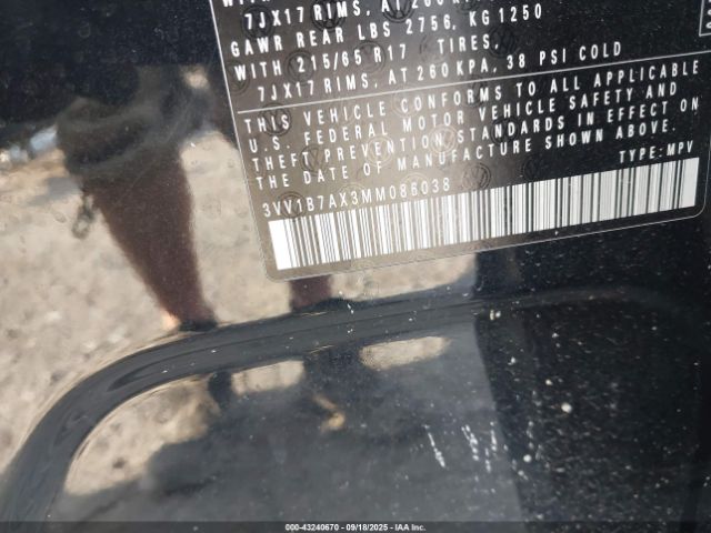 2021 VOLKSWAGEN TIGUAN 3VV1B7AX3MM086038 Photo 8