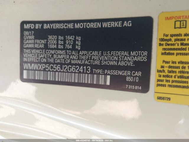 2018 MINI HARDTOP WMWXP5C56J2G62413 Photo 8