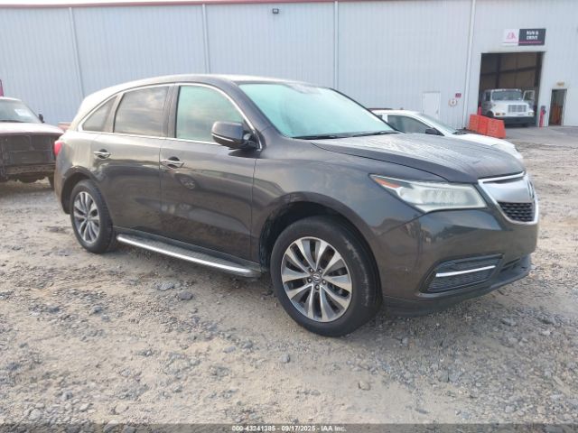2016 ACURA MDX 5FRYD3H48GB019826 Photo 0